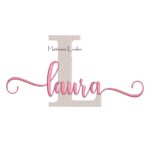 Matriz de Bordado Nome Laura Sobreposto