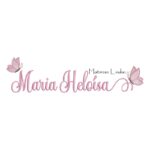 Matriz de Bordado - Nome Maria Heloísa com Borboletas