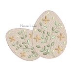 Matriz de Bordado Ovo de Pascoa