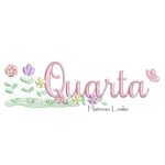 Matriz de Bordado Jardim Quarta