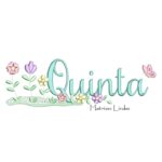 Matriz de Bordado Jardim Quinta