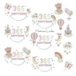 Matriz de Bordado Coleção 365 Sorrisos Menina