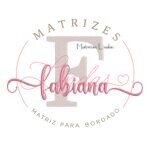 Matriz de Bordado Nome Fabiana Sobreposto
