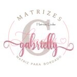 Matriz de Bordado Nome Gabrielly Sobreposto