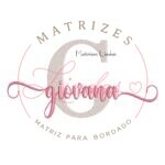 Matriz de Bordado Nome Giovana Sobreposto