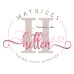 Matriz de Bordado Nome Hellen Sobreposto