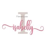 Matriz de Bordado Nome Isabelly Sobreposto