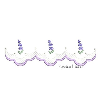 Matriz de Bordado Barrinha Lavanda