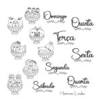 Matriz de Bordado Semaninha Jarra com Frutas