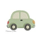 Matriz de Bordado - Mini Carrinho