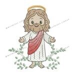 Matriz de Bordado - Jesus