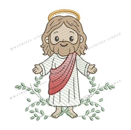 Matriz de Bordado - Jesus