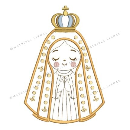 Matriz de Bordado - Nossa Senhora Aparecida 03