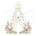 Matriz de Bordado - Nossa Senhora Aparecida