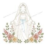 Matriz de Bordado - Nossa Senhora das Graças