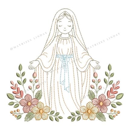Matriz de Bordado - Nossa Senhora das Graças