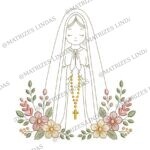 Matriz de Bordado - Nossa Senhora de Fátima
