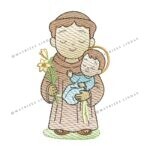 Matriz de Bordado - Santo Antônio