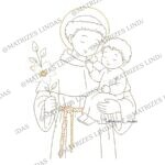 Matriz de Bordado Santo Antônio