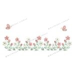 Matriz de Bordado - Jardim Borboletas