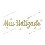 Matriz de Bordado Meu Batizado