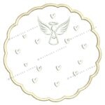 Matriz de Bordado - Moldura Aplique com Anjinho
