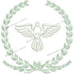 Matriz de Bordado - Moldura com Pombinha
