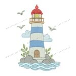Matriz de Bordado - Farol